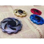 Wholesale Wheel Design Aluminum Metal Fidget Spinner Stress Reducer Toy for Autism Adult, Child (Champagne Gold)